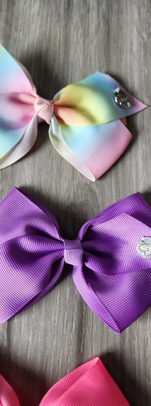 JoJo Siwa Hair Bows/clips Set Girls